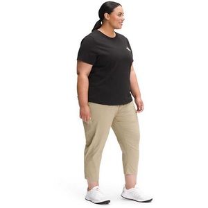 NWT The North Face Women's Aphrodite Capri Pants, Twill Beige, Plus Size 3X
